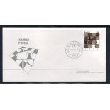 FDC213/1980 Xadrez Postal - Carimbos: BA,GO.SP.MG. " Temos com um e dois carimbos" 515