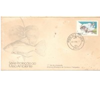 FDC223/1981  FC05806 - CONTÉM MANCHAS - SELO NUVENS