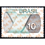 R556 Tipo Gravura - Verde e Salmão 6129 Novo
