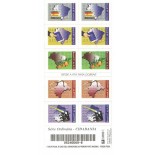 CD-23  CADERNETA CIDADANIA, COM 10 SELOS  R-744/748 - MINT 6333