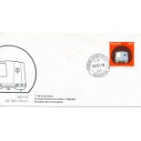 FDC 104/1976 METRÔ DE S.PAULO , PONTOS  FERRUGEM CARIMBO BA 6766