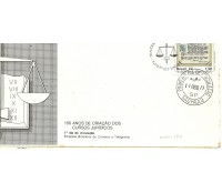 FDC 128/1977  CURSOS JURÍDICOS,PEQUENOS PONTOS DE FERRUGEM 6770