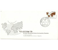 FDC186/1979 TELECOM, O carimbo é de SP ou BA 6792