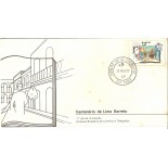 FDC219/81 100 ANOS DE LIMA BARRETO - CONTÉM ALGUNS PONTOS DE FERRUGEM FC06798