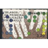 C1128  BRAILLE DESTACADO DO BLOCO MINT 7107