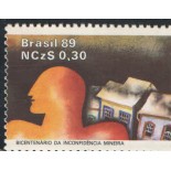 C1628  INCONFIDÊNCIA MINEIRA "VULTO"1989 MINT  7179