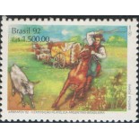 C1785 RBRAFEX 92 -  SELO DO BLOCO - CAVALEIRO  MINT  FC07269