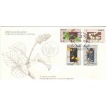 FDC231  FLORA BRASILEIRA   7297 CARIMBOS BA E SP