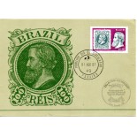 1981 MÁXIMO POSTAL 67B -  SELO C1211  CABEÇA PEQUENA 7462