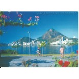 226 - BILHETE POSTAL  CICLISMO LAGOA RODRIGO DE FREITAS - RJ - 8611