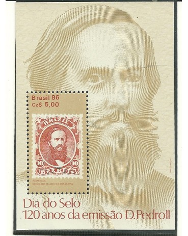 B72 Sociedade Filatélica Brasileira Mint 880