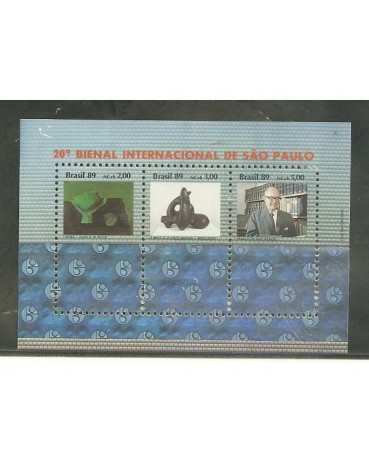 B82 20ª Bienal internacional de São Paulo 890 Mint
