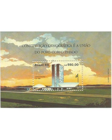 B77 PROMULGAÇÃO DA CONSTITUIÇÃO DE 1988 MINT  885