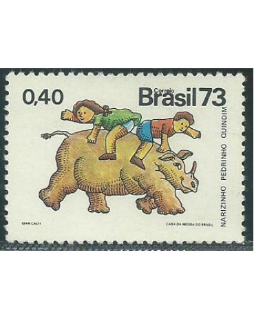 C808 MONTEIRO LOBATO PERSONAGENS 1973 MINT  9858