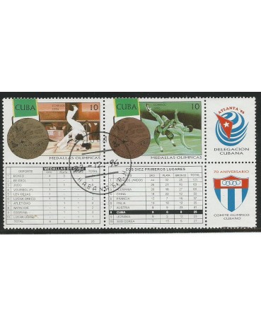 CUBA 1996 OLIMPÍADA DE 1996 CARIMBADO 9909