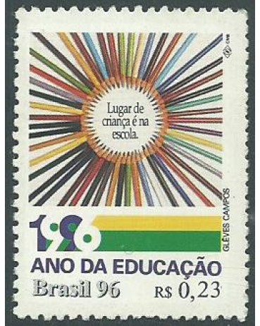 C2004 ANO DA EDUCAÇÃO 1996 -10.139 Mint