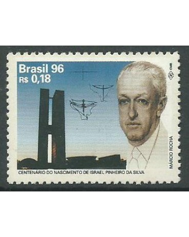 C1992 CENTENÁRIO DO NASC.  DE ISRAEL PINHEIRO DA SILVA  1996 - 10.143 - M