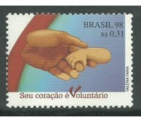 C2084  TRABALHO VOLUNTÁRIO - MÃOS 98 - 10.199 - Mint