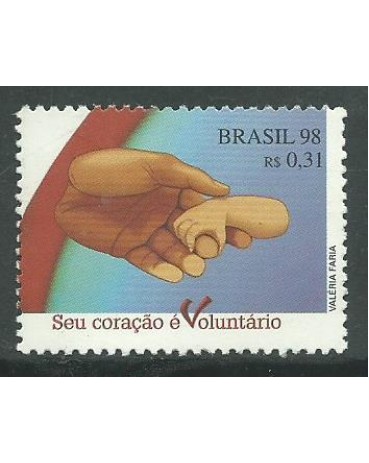 C2084  TRABALHO VOLUNTÁRIO - MÃOS 98 - 10.199 - Mint