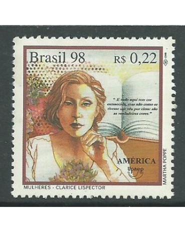 C2075 CLARICE LISPECTOR  98 - 10.235 Mint