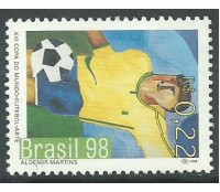 C2124 XVI COPA DO MUNDO CAMISA AMARELA 98 -10.25a  M
