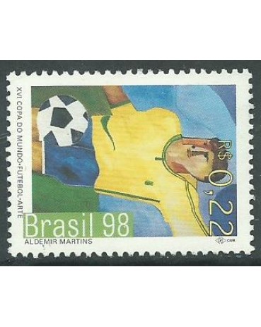 C2124 XVI COPA DO MUNDO CAMISA AMARELA 98 -10.25a  M