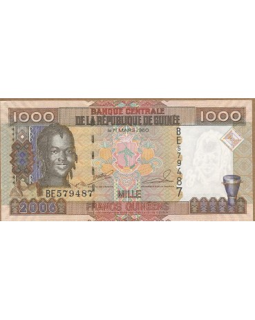 REPÚBLICA DA GUINÉ 1000 FRANCOS 2006  - 9603  FE