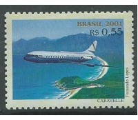 C2415 AVIÃO CARAVELLE 2001 - 10.467A Mint