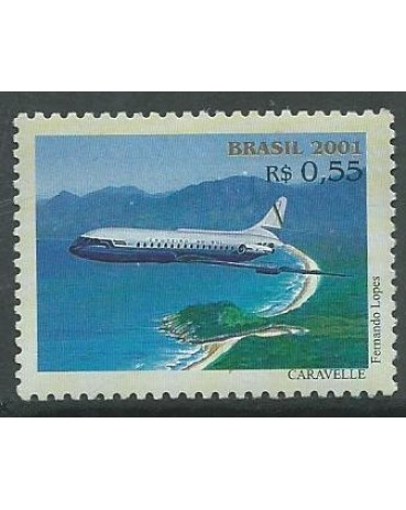 C2415 AVIÃO CARAVELLE 2001 - 10.467A Mint