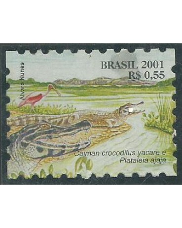C2420 JACARÉ DO PANTANAL 2001 - COLADO NO PROTETOR - 10.469 Novo