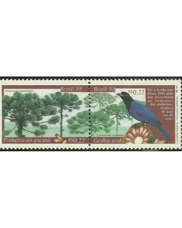 C2138-2139 Gralha-azul Mint