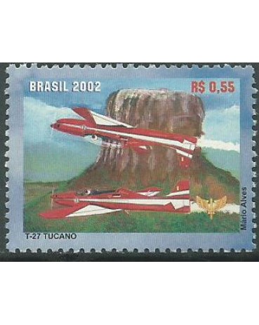 C2457 AVIÕES T 27 TUCANO 2002 - 10.517 Mint