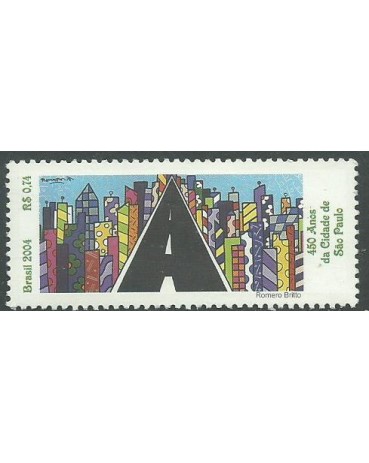 C2555 450 ANOS DE SP - CIDADE 2 - 2004 - 10.641 Mint