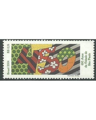 C2557 450 ANOS DE SP. CIDADE 4 - 2004 - 10.643 Mint