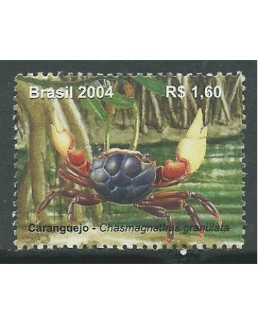 C2571 ZONAS DE MARÉ - CARANGUEJO,DO BLOCO 136 -2004 -  10.652 Mint