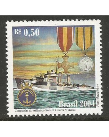 C2592 BRASIL NA II G.MUNDIAL - 2004 - 10.672 Mint