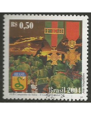 C2593 BRASIL NA II G.MUNDIAL - 2004 - 10.673 Mint