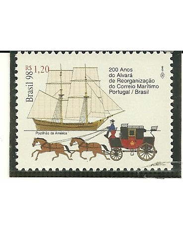 C2167 Caravela e Carroça Mint