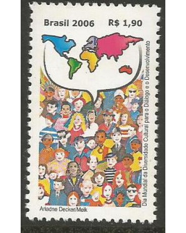 C2649 DIVERSIDADE CULTURAL 2006 - 10.800  Mint