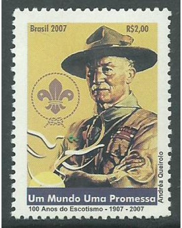 C2689 ESCOTISMO 100 ANOS 2007 - 10.866  mint