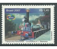 C2698 TRANSP. FERROVIÁRIOS - BARONESA  2007 - 10.875 Mint