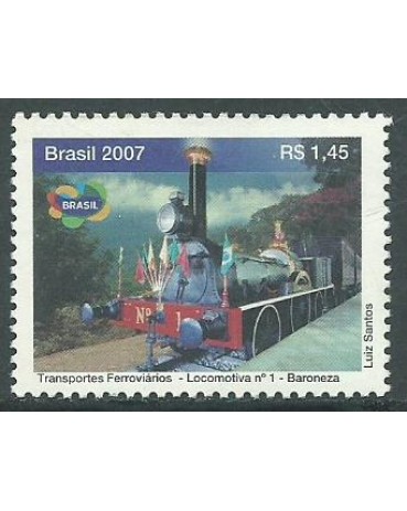 C2698 TRANSP. FERROVIÁRIOS - BARONESA  2007 - 10.875 Mint