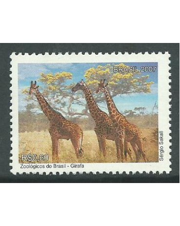 C2712 ZOOLÓGICOS - GIRAFAS 2007 - 10.882 Mint
