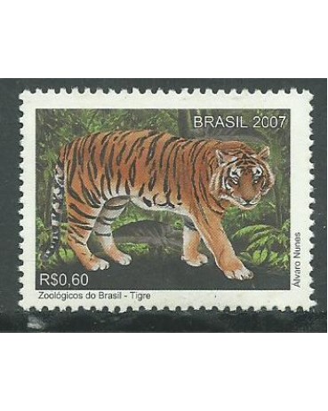 C2713 ZOOLÓGICOS - TIGRE 2007 - 10.883 Mint