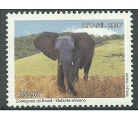C2714 ZOOLÓGICOS - ELEFANTE  2007 - 10.884 Mint