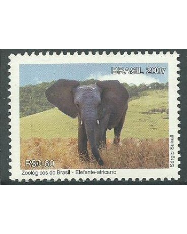 C2714 ZOOLÓGICOS - ELEFANTE  2007 - 10.884 Mint