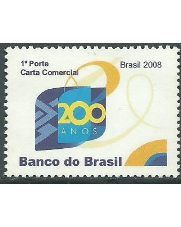 C2725 200 ANOS DO BANCO DO BRASIL 2008 - 10.918 Mint