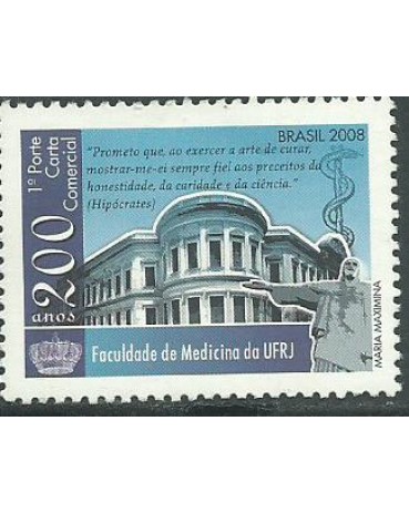C2728 FACULDADE DE MEDICINA DA UFRJ 2008 - 10.921 Mint