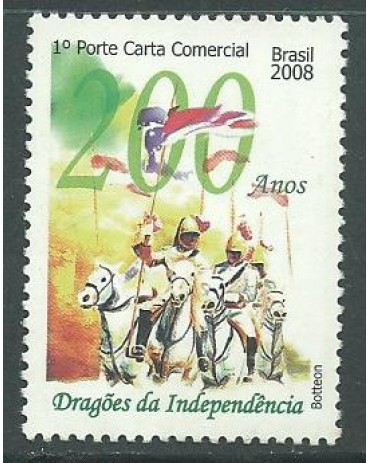 C2747 200 ANOS DOS DRAGÕES DA INDEPENDÊNCIA 10.976 Mint