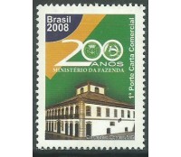 C2757/2008  200 ANOS DO MINISTÉRIO DA FAZENDA  - 10.986  Mint